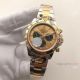 Swiss Grade 7750 Rolex Daytona 2-Tone Watch Gold Face Black Subdials (3)_th.jpg